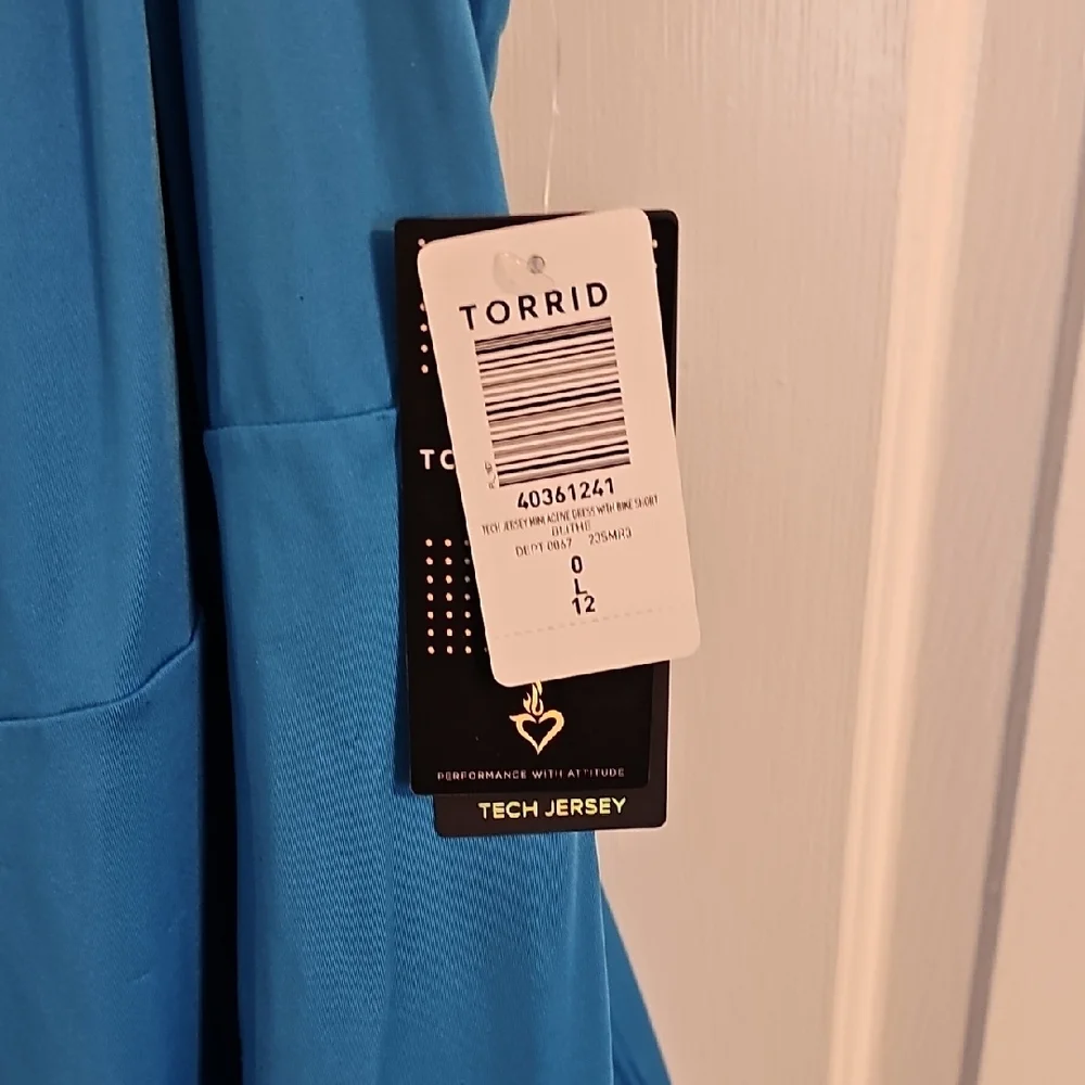 Torrid Blue Tank Skort Dress - Picture 3 of 6